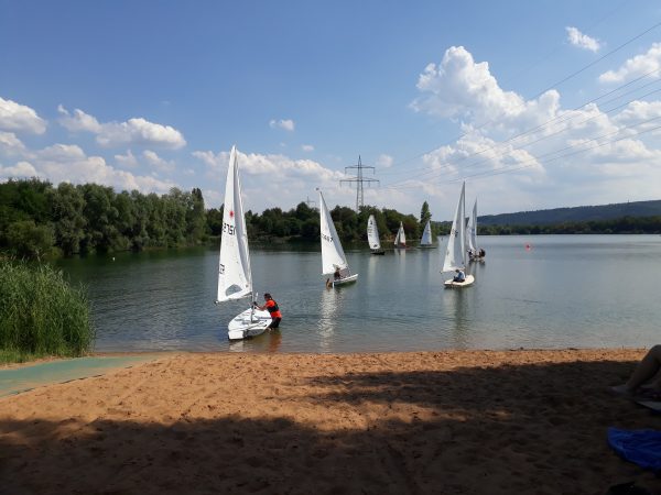 Kurz vor dem Start